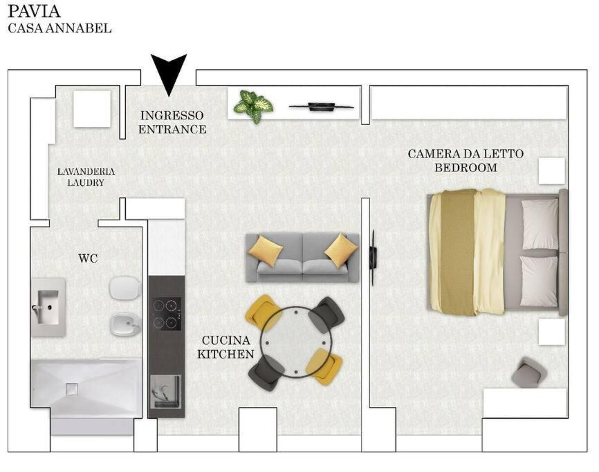 Casa Annabel Apartment Pavia Bagian luar foto